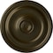 Ekena Millwork Devon Ceiling Medallion (Fits Canopies up to 3 5/8"), Hand-Painted Green Gold, 15 3/4"OD x 1 1/2"P CM15DEGGS - alternate 1